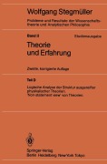 Cover-Bild zum Titel 'Logische Analyse der Struktur ausgereifter physikalischer Theorien 'Non-statement view' von Theorien' von 'Wolfgang Stegmüller'
