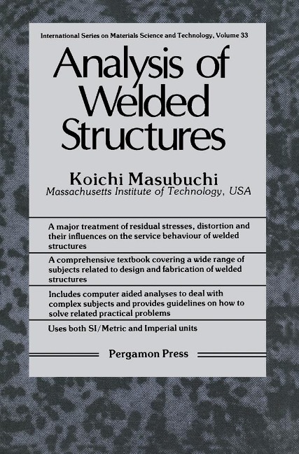 Analysis of Welded Structures - Koichi Masubuchi
