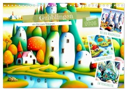 Cover-Bild zum Titel 'Gubblingen - ein Ort zum Träumen (Wandkalender 2026 DIN A4 quer), CALVENDO Monatskalender' von 'Garrulus Glandarius'