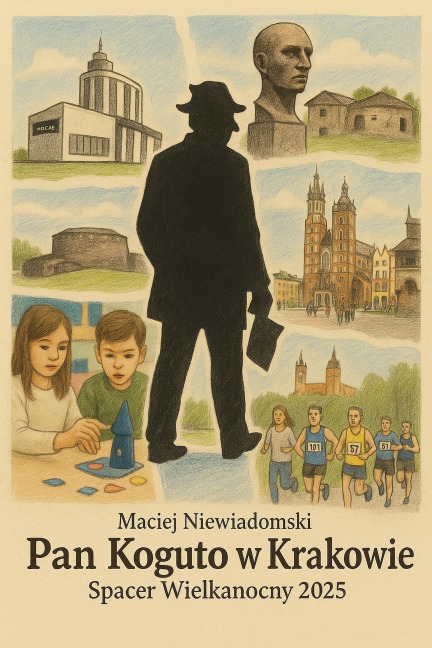 Pan Koguto w Krakowie. Spacer Wielkanocny 2025 - Maciej Niewiadomski