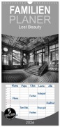 Cover-Bild zum Titel 'Familienplaner 2026 - Lost Beauty mit 5 Spalten (Wandkalender, 21 x 45 cm) CALVENDO' von 'Jens Schneider'