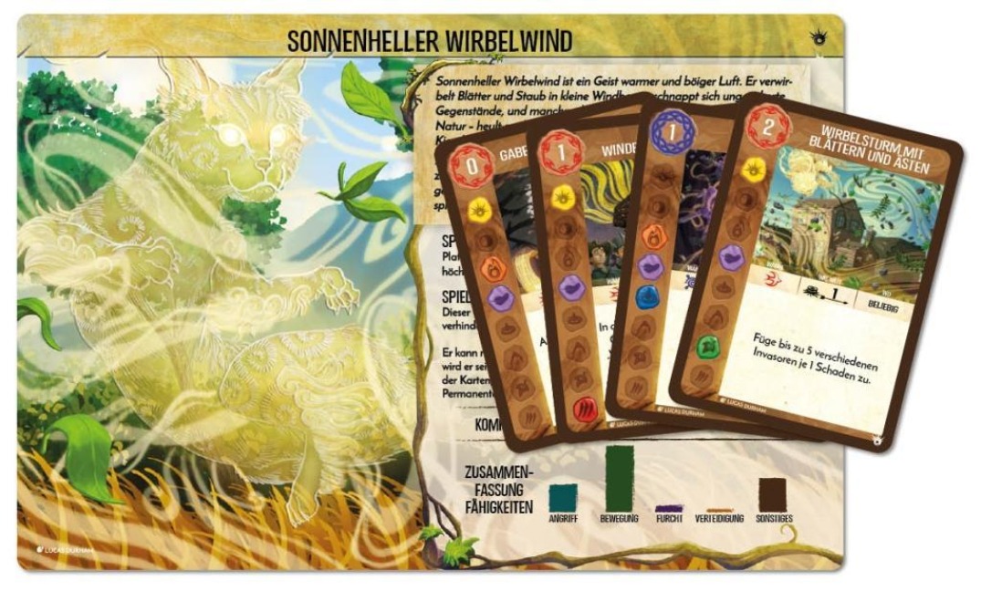 Spirit Island: Sonnenheller Wirbelwind (Mini-Erweiterung) - 