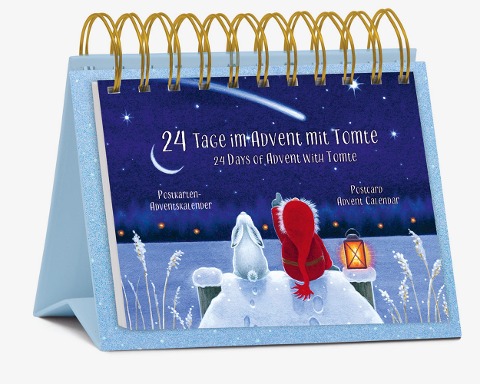 Postkarten-Adventskalender "24 Tage im Advent mit Tomte" - 