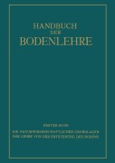 Cover-Bild zum Titel 'Die Naturwissenschaftlichen Grundlagen der Lehre von der Entstehung des Bodens' von 'E. Blanck, Na Rüger, Na Fesefeldt, Na Giesecke, Na Hager'
