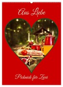 Aus Liebe: Picknick für Zwei (Wandkalender 2026 DIN A2 hoch), CALVENDO Monatskalender - Eva Ola Feix