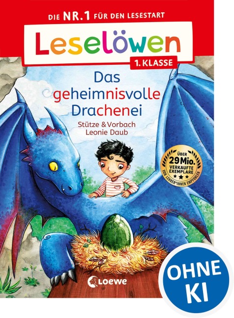 Leselöwen 1. Klasse - Das geheimnisvolle Drachenei - Stütze & Vorbach