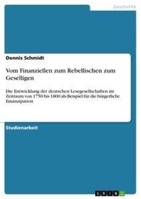 Vom Finanziellen zum Rebellischen zum Geselligen - Dennis Schmidt