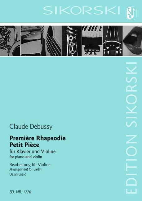 Premiere Rhapsodie; Petit Piece - Claude Debussy