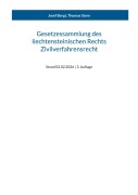 Cover-Bild zum Titel 'Gesetzessammlung des liechtensteinischen Rechts - Zivilverfahrensrecht' von ''