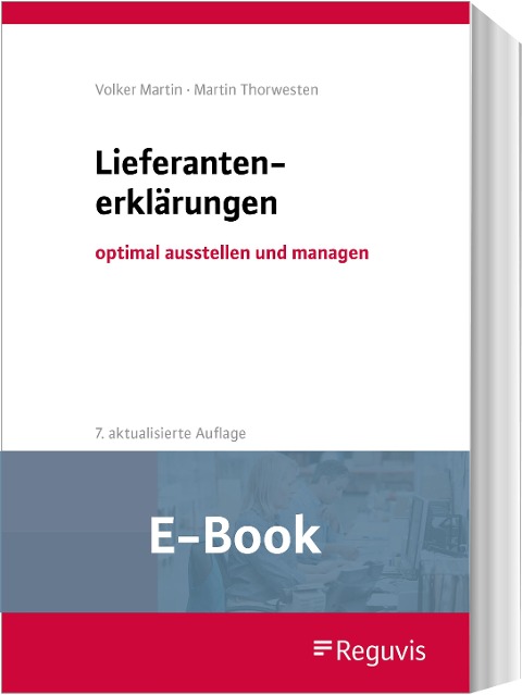 Lieferantenerklärungen (E-Book) - Volker Martin, Martin Thorwesten