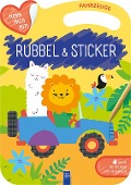 Cover-Bild zum Titel 'Rubbel & Sticker - Fahrzeuge' von ''