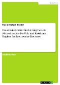Cover-Bild zum Titel 'Das revolutionäre Lied in Ägypten als Motivation für das Volk und Kritik am Regime. Analyse zweier Liedtexte' von 'Hazim Bahjat Khalaf'