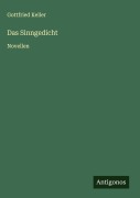Cover-Bild zum Titel 'Das Sinngedicht' von 'Gottfried Keller'