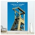 Fördertürme im Ruhrgebiet - Skulpturen der Vergangenheit (hochwertiger Premium Wandkalender 2025 DIN A2 hoch), Kunstdruck in Hochglanz - Hermann Koch