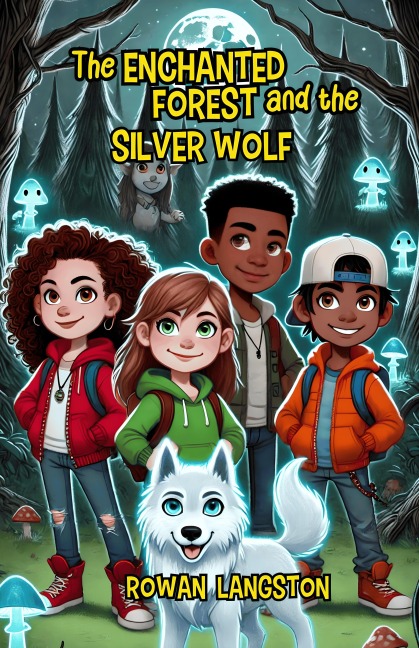 The Enchanted Forest and the Silver Wolf - Rowan Langston