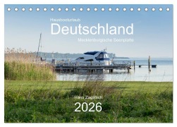 Cover-Bild zum Titel 'Hausbooturlaub Deutschland - Mecklenburgische Seenplatte (Tischkalender 2026 DIN A5 quer), CALVENDO Monatskalender' von 'Hans Zaglitsch - www. hans-zaglitsch. com'
