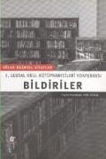 Cover-Bild zum Titel 'Bildiriler I. Ulusal Okul Kütüphanecileri Konferansi' von 'Kolektif'