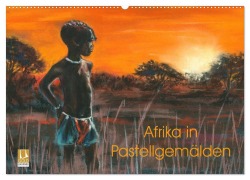 Cover-Bild zum Titel 'Afrika in Pastellgemälden (Wandkalender 2027 DIN A2 quer), CALVENDO Monatskalender' von 'Jitka Krause'