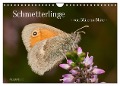 Schmetterlinge - von Blüte zu Blüte - (Wandkalender 2024 DIN A4 quer), CALVENDO Monatskalender - Angelika Meister