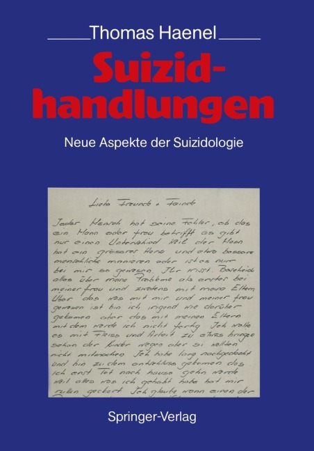 Suizidhandlungen - Thomas Haenel