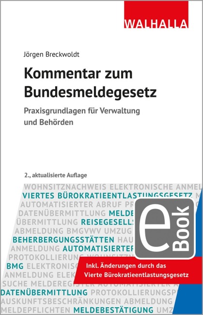 Kommentar zum Bundesmeldegesetz - Jörgen Breckwoldt