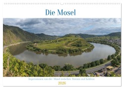 Cover-Bild zum Titel 'Die Mosel zwischen Bremm und Koblenz (Wandkalender 2026 DIN A2 quer), CALVENDO Monatskalender' von 'Norbert Stojke'