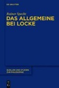 Das Allgemeine bei Locke - Rainer Specht