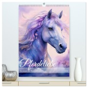 Cover-Bild zum Titel 'Pferdeliebe - Ein magischer Pferdekalender (hochwertiger Premium Wandkalender 2026 DIN A2 hoch), Kunstdruck in Hochglanz' von 'Drachenkind-Fotografie Drachenkind-Fotografie'