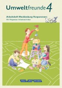 Cover-Bild zum Titel 'Umweltfreunde 4. Schuljahr - Mecklenburg-Vorpommern - Arbeitsheft' von 'Anke Gretzschel, Inge Koch'