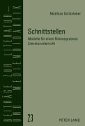Cover-Bild zum Titel 'Schnittstellen' von 'Matthias Schönleber'