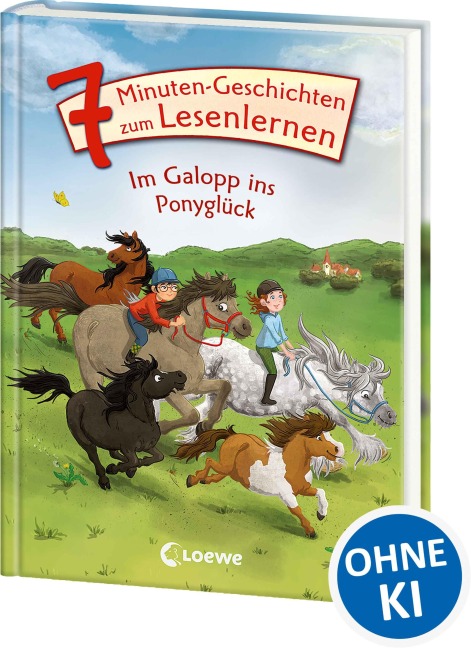 Leselöwen - Das Original - 7-Minuten-Geschichten zum Lesenlernen - Im Galopp ins Ponyglück - 