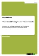 Cover-Bild zum Titel '"Functional Training" in der Fitnessbranche' von 'Franziska Scherer'