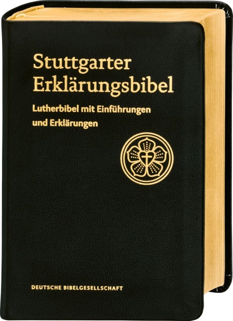 Stuttgarter Erklärungsbibel. Kompaktausgabe Ledereinband mit Goldschnitt - 