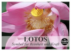 Cover-Bild zum Titel 'Lotos. Symbol für Reinheit und Kraft (Wandkalender 2026 DIN A2 quer), CALVENDO Monatskalender' von 'Elisabeth Stanzer'