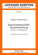 Cover-Bild zum Titel 'Sprechwissenschaft/Sprecherziehung' von ''