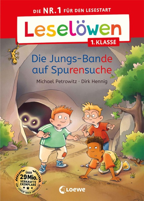 Leselöwen 1. Klasse - Die Jungs-Bande auf Spurensuche - Michael Petrowitz