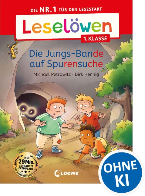 Leselöwen 1. Klasse - Die Jungs-Bande auf Spurensuche - Michael Petrowitz