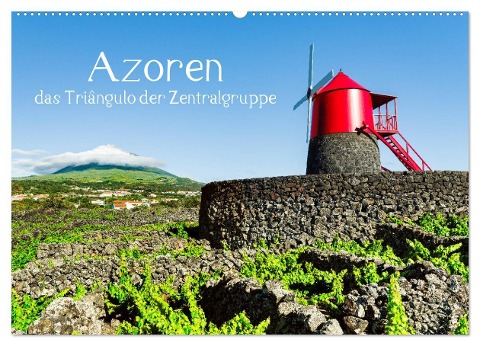 Azoren - das Triangulo der Zentralgruppe (Wandkalender 2024 DIN A2 quer), CALVENDO Monatskalender - Martin Zwick