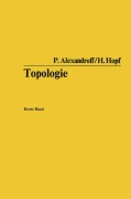 Cover-Bild zum Titel 'Topologie' von 'Heinz Hopf, Paul Alexandroff'