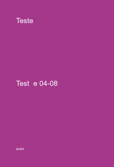 Teste - Autor