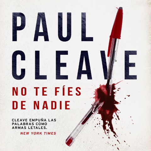No te fíes de nadie - Paul Cleave