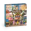 Cover-Bild zum Titel 'Joy Laforme Merry Market. 1000 Piece Foil Puzzle in a Square Box' von ''