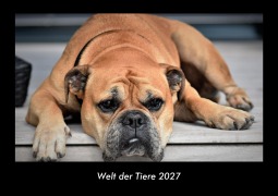 Cover-Bild zum Titel 'Welt der Tiere 2027 Fotokalender DIN A3' von 'Tobias Becker'