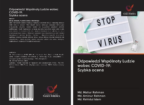 Odpowiedzi Wspólnoty Ludzie wobec COVID-19: Szybka ocena - Md. Matiur Rahman, Md. Aminur Rahman, Md. Rahidul Islam