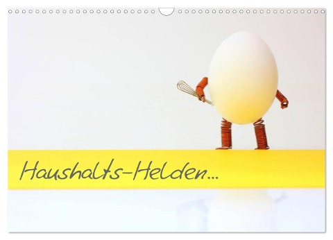 Haushaltshelden (Wandkalender 2025 DIN A3 quer), CALVENDO Monatskalender - Michaela Kanthak