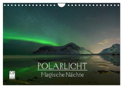 Cover-Bild zum Titel 'Magische Nächte - POLARLICHT (Wandkalender 2026 DIN A4 quer), CALVENDO Monatskalender' von 'Oliver Schratz Blendeneffekte. De'
