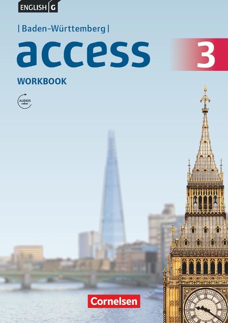 English G Access Band 3: 7. Schuljahr - Baden-Württemberg - Workbook mit Audios online - Jennifer Seidl, Eleanor Toal