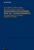 Cover-Bild zum Titel 'Staatsrechtslehrer des 20. Jahrhunderts' von ''