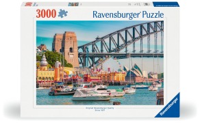 Cover-Bild zum Titel 'Erwachsenenpuzzle 3000 Teile - Geheimes Sydney' von ''