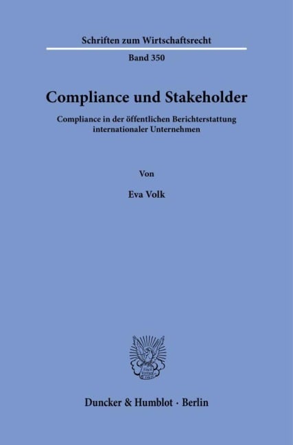 Compliance und Stakeholder - Eva Volk